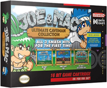 Joe & Mac: Ultimate Caveman Collection - Box - 3D Image