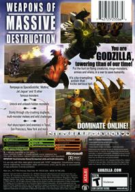 Godzilla: Save the Earth - Box - Back Image