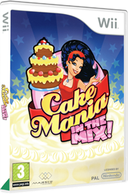 Cake Mania: In the Mix - Box - 3D Image