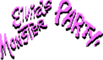 Elvira's Monster Party - Clear Logo Image