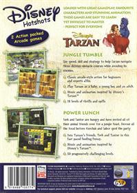 Disney Hotshots: Disney's Tarzan - Box - Back Image