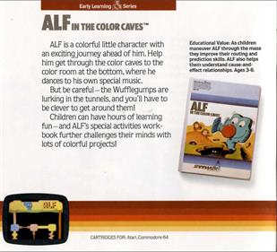 Alf in the Color Caves - Advertisement Flyer - Front Image