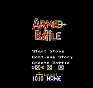 Armed for Battle - Screenshot - Game Select Image