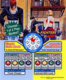 The King of Fighters '97 - Arcade - Controls Information Image