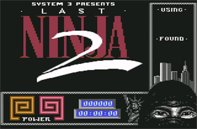 Last Ninja 2 - Screenshot - Game Title Image