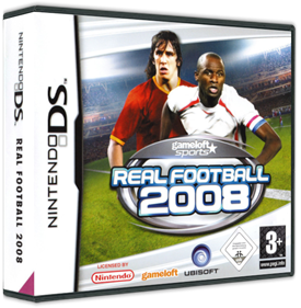 Real Soccer 2008 - Box - 3D Image