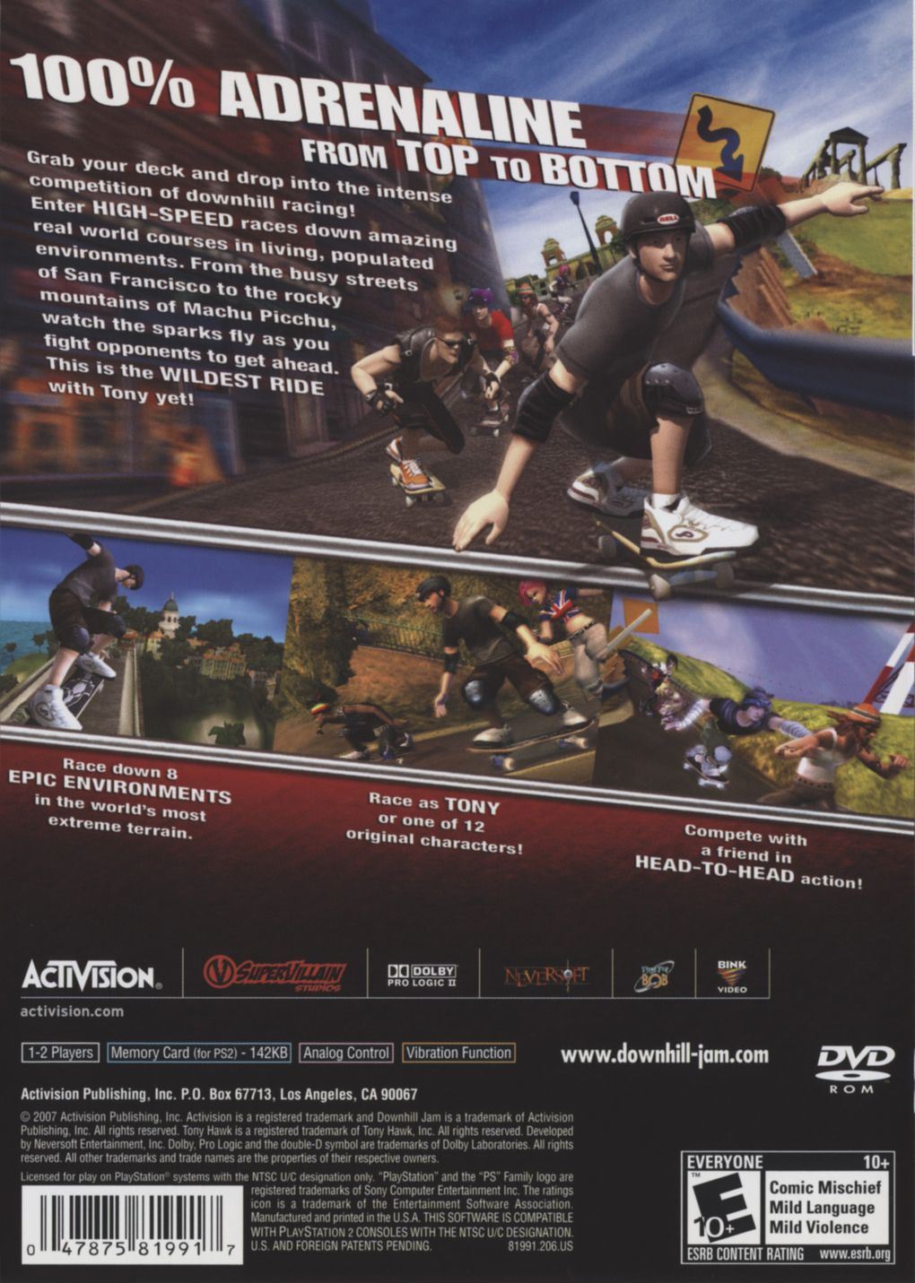 Tony Hawk's Downhill Jam Images - LaunchBox Games Database