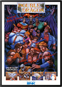 Double Dragon (Neo-Geo) - Fanart - Box - Front