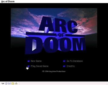 Arc of Doom - Screenshot - Game Title Image