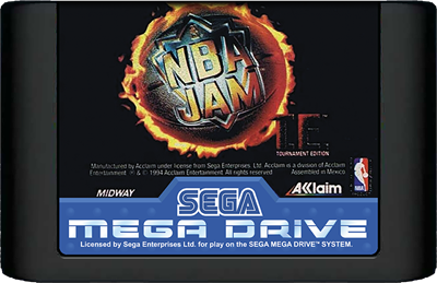 NBA Jam: Tournament Edition - Cart - Front Image