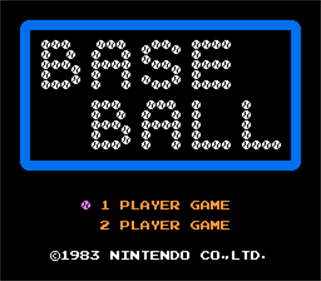 Baseball - Screenshot - Game Title Image