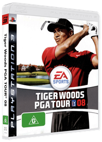 Tiger Woods PGA Tour 08 - Box - 3D Image