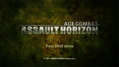 Ace Combat: Assault Horizon - Screenshot - Game Title Image