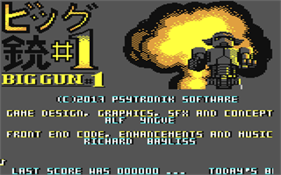 Big Gun No.1 - Screenshot - Game Select Image