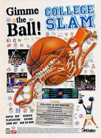 College Slam - Advertisement Flyer - Front Image