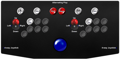 Targ - Arcade - Controls Information Image