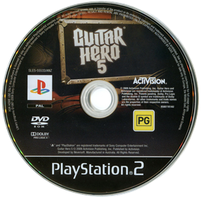 Guitar Hero 5 - Disc Image