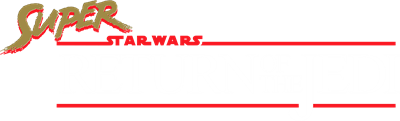 Super Star Wars: Return of the Jedi - Clear Logo Image