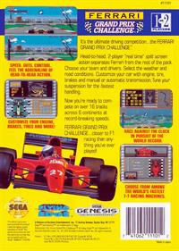 Ferrari Grand Prix Challenge - Box - Back Image