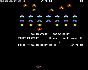 Spacehawks - Screenshot - Game Over Image