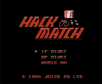 HACK MATCH - Screenshot - Game Title Image