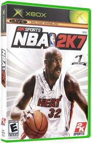 NBA 2K7 - Box - 3D Image