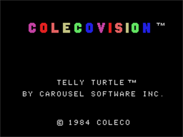 Telly Turtle - Screenshot - Game Title Image