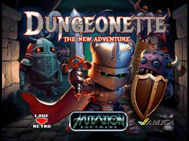 Dungeonette - Screenshot - Game Title Image