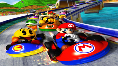 Mario Kart Arcade GP - Fanart - Background Image