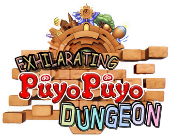 Waku Waku Puyo Puyo Dungeon - Clear Logo Image