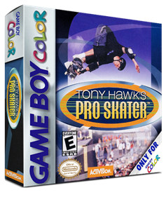 Tony Hawk's Pro Skater - Box - 3D Image