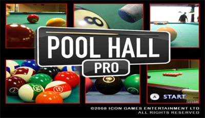 Pool Hall Pro - Screenshot - Game Title Image