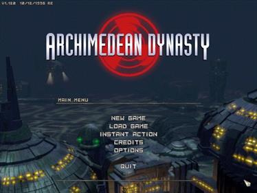 Archimedean Dynasty - Screenshot - Game Title Image
