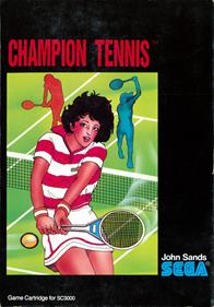 Champion Tennis - Box - Front Image