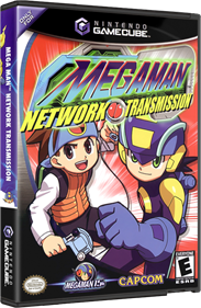 Mega Man Network Transmission - Box - 3D Image