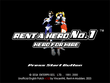 Rent A Hero No.1 - Screenshot - Game Title Image