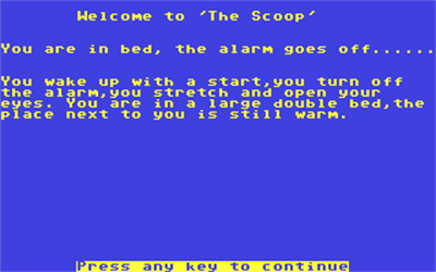 Scoop! - Screenshot - Game Title Image