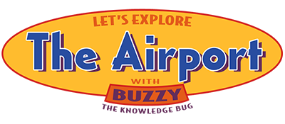 Let's Explore the Airport with Buzzy - Clear Logo Image