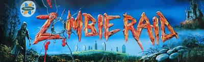Zombie Raid - Arcade - Marquee Image