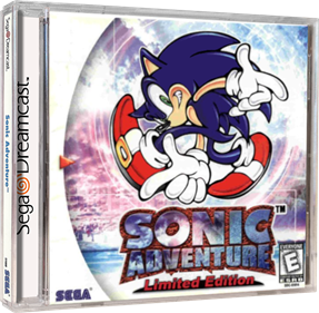 Sonic Adventure: Limited Edition - Box - 3D Image