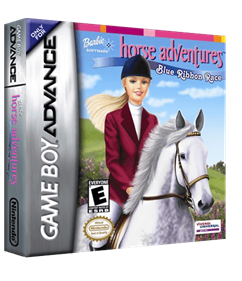 Barbie Horse Adventures: Blue Ribbon Race - Box - 3D Image