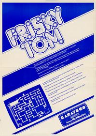 Frisky Tom - Advertisement Flyer - Back Image