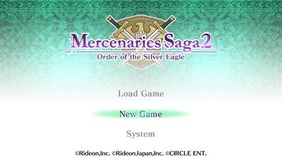 Mercenaries Saga Chronicles - Screenshot - Game Title Image