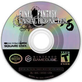 Final Fantasy Crystal Chronicles - Disc Image
