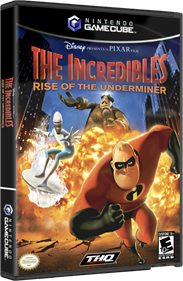 The Incredibles: Rise of the Underminer - Box - 3D