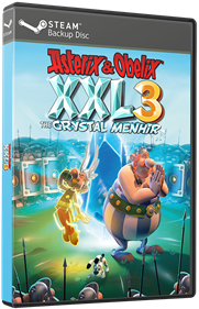 Asterix & Obelix XXL 3: The Crystal Menhir - Box - 3D Image