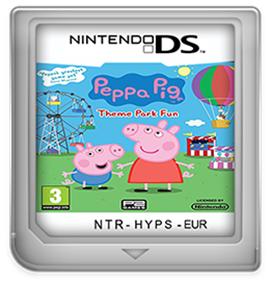 Peppa Pig: Theme Park Fun - Fanart - Cart - Front Image