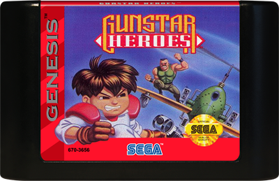 Gunstar Heroes - Cart - Front Image