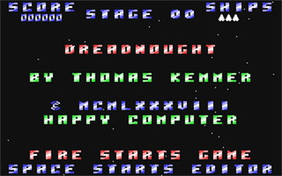 Dreadnought (Markt & Technik) - Screenshot - Game Title Image