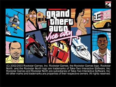 Grand Theft Auto: Vice City - Screenshot - Game Title Image